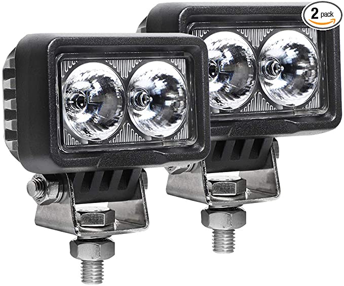 Exzeit 3.5 inch Led Light Pods, 40W OSRAM Chips Led Driving Lights Fog Lights for Truck Motorcycle ATV UTV Jeep Tractor, 12/24V