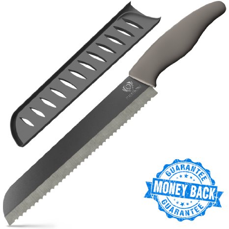 DALSTRONG Bread Knife - Barracuda Blade - Serrated Ceramic - 8"