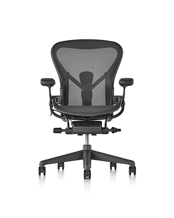 Herman Miller Aeron Chair, Size A, Graphite