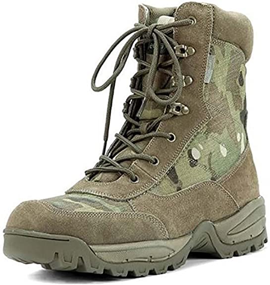 Tactical Boot with Nylon Zipper