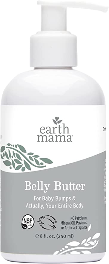 Earth Mama Body Butter for Pregnancy Stretch Marks (8 Fl. Oz.)