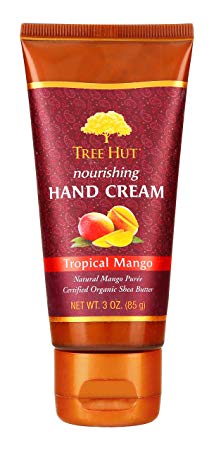 Tree Hut Nourishing Hand Cream Tropical Mango, 3oz, Ultra Hydrating Hand Cream for Nourishing Essential Body Care