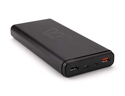 MOS GO, 100W QC 3.0 Power Bank, 20000mAh with Type-C Port