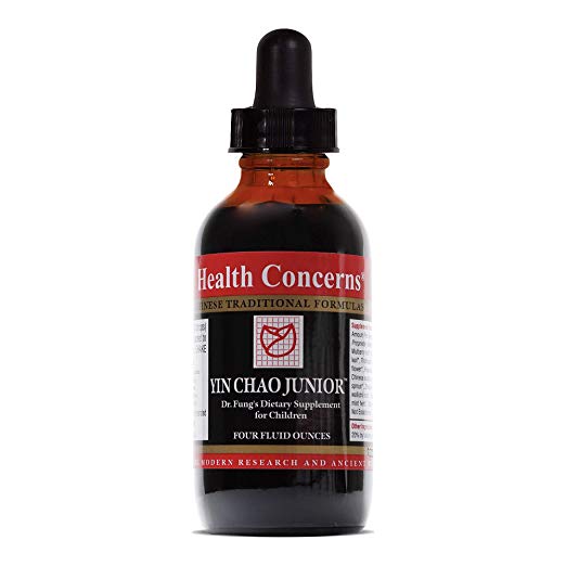 Health Concerns - Yin Chao Jr. - Dr. Fung's Dietary Supplement for Children- 4 fl. oz.