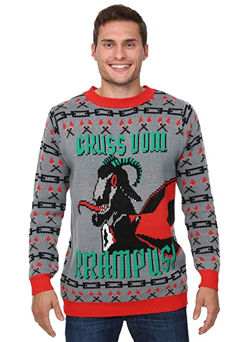 FunComInc Krampus Ugly Christmas Sweater