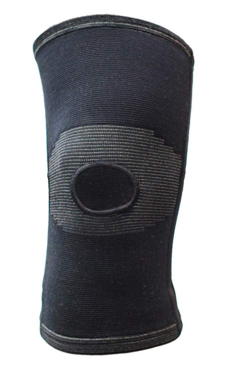 Thirty48 Knee Support Brace-Open patella-dual coil spring support stabilizers, relieves joint pain from ACL, MCL,PCL injury recovery, Arthritis, Sports. Knee protector Relieves Pain Symptoms