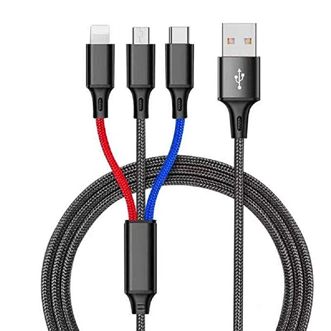 Sound One SO-BTO-950 Type-C USB Data Cable - 1.2 Feet (0.36 Meters) - (Black)