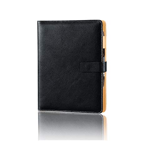 [2018 Upgraded] Business Version Elfinbook Everlast Smart Notebook 2.0, Cloud Storage, Evernote Storage, Mind Map, Reusable Notebook, Pilot FriXion Pen, A5 (5.8" x 8.6") (Royal Black)