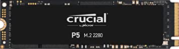 Crucial P5 1TB 3D NAND NVMe Internal SSD, up to 3400MB/s - CT1000P5SSD8