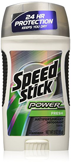 Speed Stick Power Antiperspirant Deodorant, Fresh Scent - 3 ounce