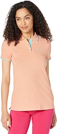 U.S. Polo Assn. Dot Print Polo Shirt