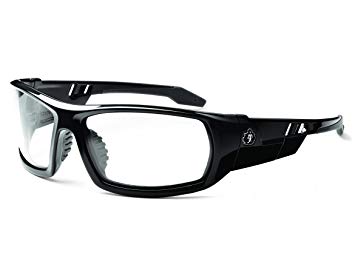 Ergodyne Skullerz Odin Anti-Fog Safety Glasses - Black Frame, Clear Lens