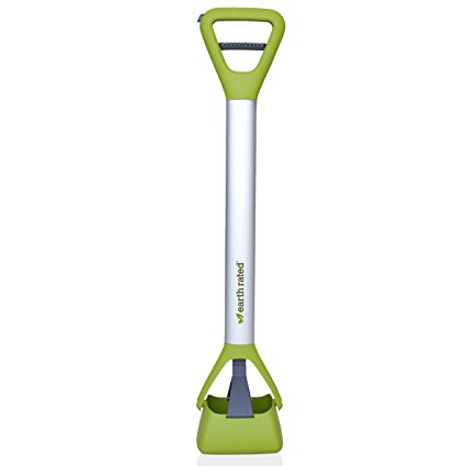 Earth Rated Pooper Scooper for Pet Waste, Backyard Pickups, Made in Canada (Updated Design)