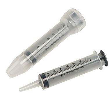 Monoject Syringe Only 35mL Catheter Tip - Rigid Pack - Sterile - Box of 30