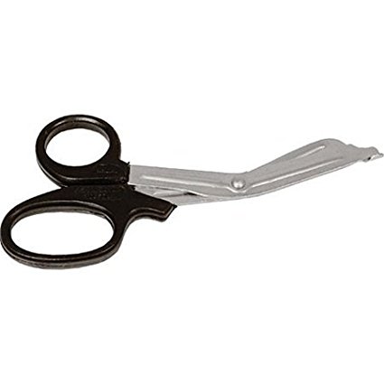 Shears; EMT 7.5" Black Handle, LEFT HANDED