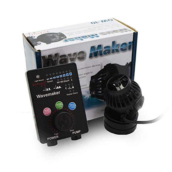 Jebao OW Wave Maker with Wireless Controller and Magnet Mount for Marine Reef Aquarium Fish Tank