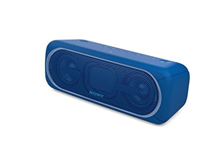 Sony XB40 Portable Bluetooth Wireless Speaker, Blue (2017 Model) SRS-XB40/BLUE (Certified Refurbished)