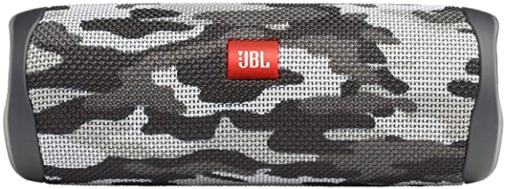 JBL Flip 5 Portable Waterproof Wireless Bluetooth Speaker - Black Camo