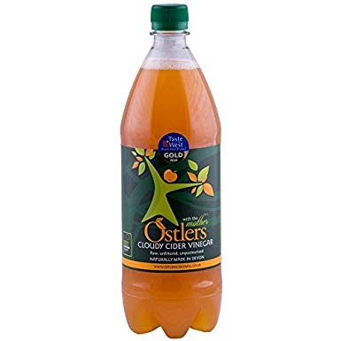 Ostlers Cloudy Apple Cider Vinegar 1 litre (Pack of 4)