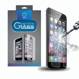 iPhone 6 Plus Screen Protector Nozza iPhone 6 Plus Glass Screen Protector 55- Tempered Glass Round Edge 033mm Ultra-clear Glass Screen Protector Perfect Fit for iPhone 6 Plus Lifetime No-Hassle Warranty Clear