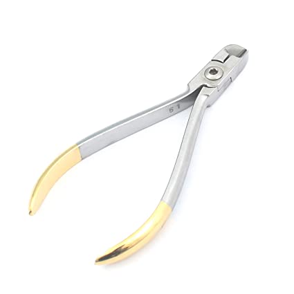 LAJA IMPORTS Hard Wire Cutter - Straight with Tungsten Carbide (T/C) Tips - Orthodontic Pliers