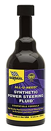 Bardahl 5715 Synthetic Power Steering Fluid with Sealer and Conditioner - 12 oz.
