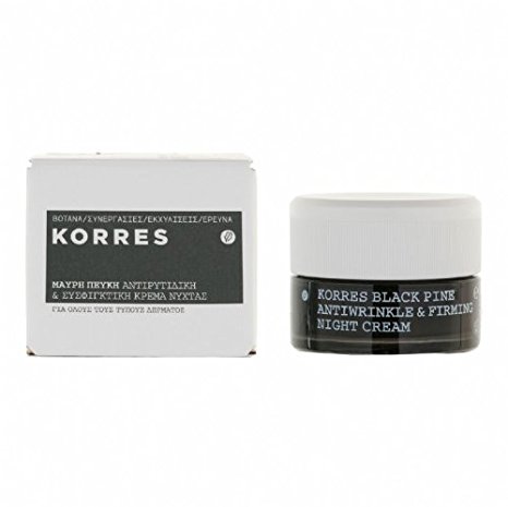 Korres Black Pine Anti-wrinkle & Firming Night Cream-for All Type Skin 40ml