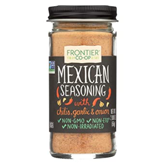 Frontier, Seasoning Mexican Salt Free Salt Free, 2 Ounce