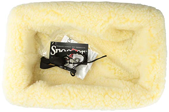 Snoozer Console Pet Car Seat Cream Fur