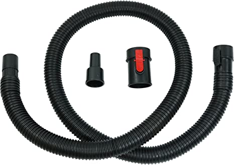 Ridgid VT1720 Genuine OEM Tug-A-Long 1-7/8 Inch, 7 Foot Vacuum Hose Kit for Wet / Dry Vacuums w/ 1-1/4 Inch Adapter