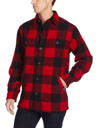 Woolrich Men's Wool Stag Shirt Jacket