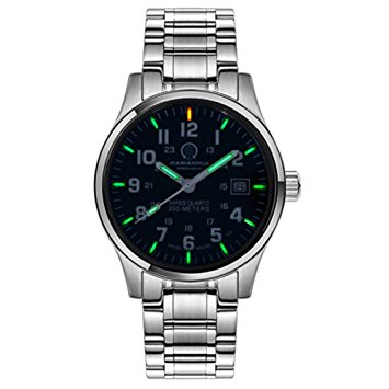Gosasa Men's Military Tritium Luminous Watch Waterproof Luminous Quartz Fashion and Luxury Men's Watch