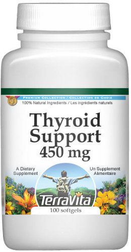 Thyroid Support - Bugleweed, Motherwort and Lemon Balm - 450 mg