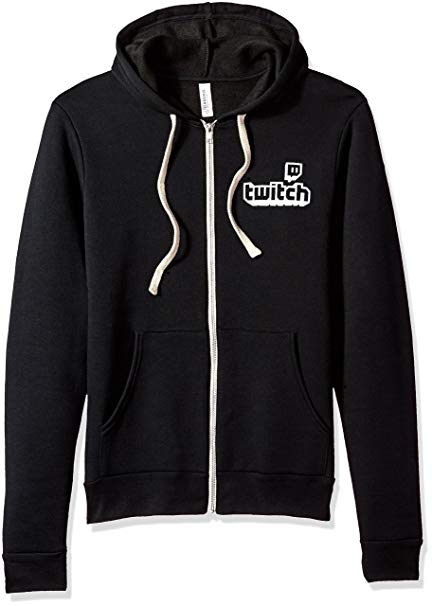 Twitch Logo Unisex Full Zip Hoodie