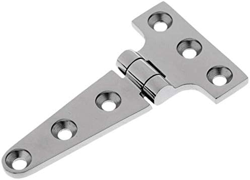 Extra Heavy Duty Cast Stainless Steel "T" Hinge 4"