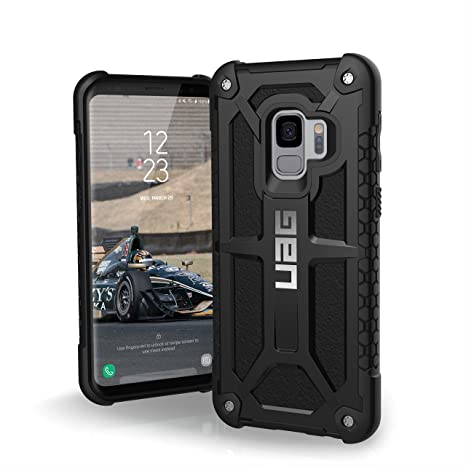 UAG Samsung Galaxy S9 [5.8-inch screen] Monarch Feather-Light Rugged [BLACK] Military Drop Tested Phone Case