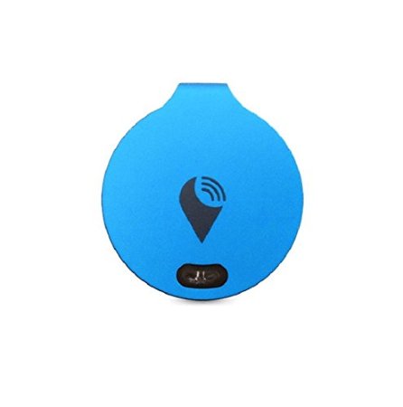TrackR Bravo Bluetooth Lost and Found Tracker Device for iPhone and Android Phones - Blue