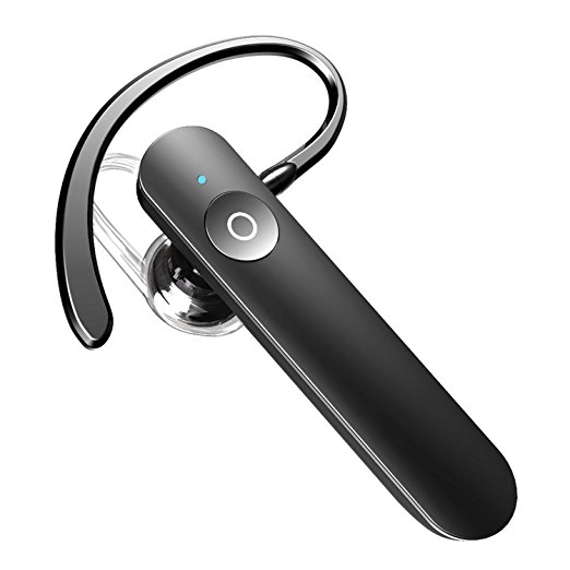 Bluetooth Headset,Saking Universal Bluetooth Mini Headphones With Microphone Handsfree In-Ear Earbuds for Apple iPhone,Samsung Galaxy,LG,PC Laptop,and Other Bluetooth Device(Jet Black)