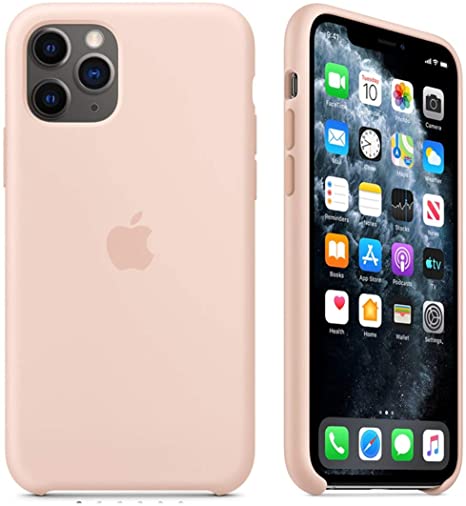 Maycase Compatible for iPhone 11 Pro Case, Liquid Silicone Case Compatible with iPhone 11 Pro (2019) 5.8 inch (Pink)