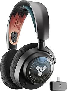 SteelSeries Arctis Nova 7P Wireless Multi-Platform Gaming Headset Bundle — Destiny 2: The Final Shape Edition — In-Game Items — 2.4GHz   Mixable Bluetooth — 38H USB-C Battery — PlayStation, PC, Switch