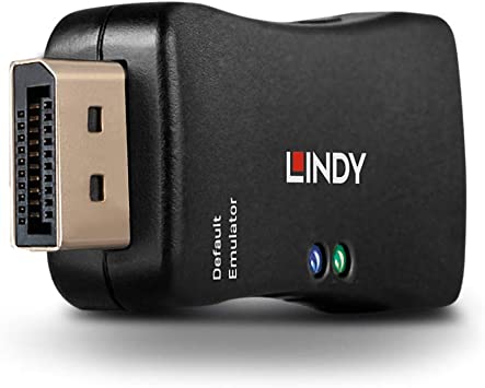 Lindy 32116 DisplayPort 1.2 EDID Emulator, Black