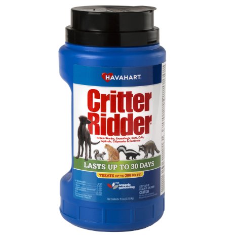 Havahart Critter Ridder 3146 Animal Repellent 5-Pounds Granular Shaker