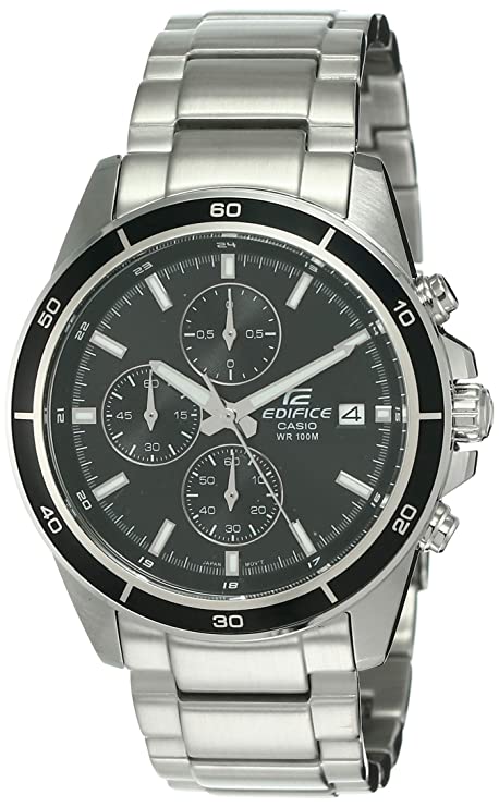 Casio Edifice Chronograph Black Dial Men's Watch - EFR-526D-1AVUDF(EX093)