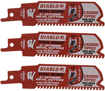 Freud DS0408CF3 Diablo Carbide Metal Cutting (3 Pack), 4"