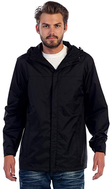 Gioberti Men's Waterproof Rain Jacket