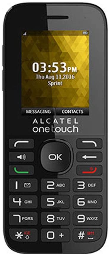 Alcatel One Touch Cinch 1018B Sprint - Black