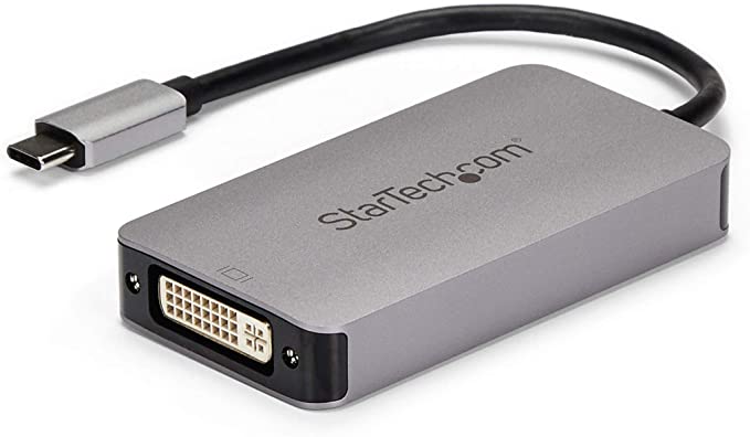 StarTech.com USB 3.1 Type-C to Dual Link DVI-I Adapter - Digital Only - 2560 x 1600 - Active USB-C to DVI Video Adapter Converter (CDP2DVIDP)