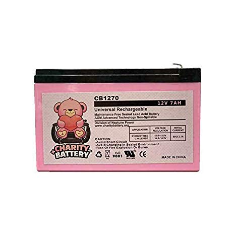 Verizon FiOS PX12072HG 12V 7Ah GS Portalac Battery Replacement GT12080-HG by Charity Battery