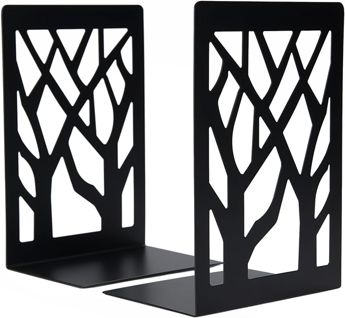 Book Ends, Heavy Duty Book End for Office (Tree Model)