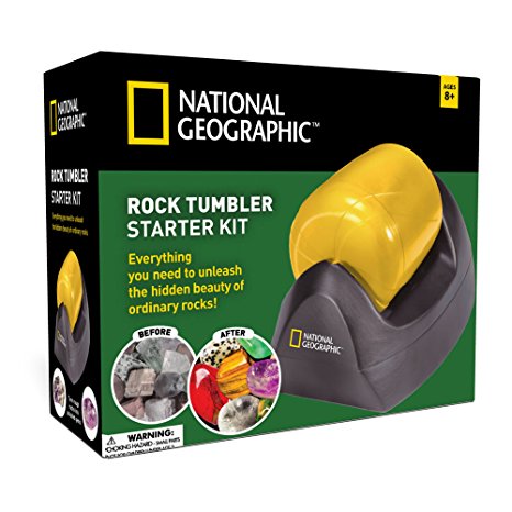 National Geographic Rock Tumbler Starter Kit (2016 Release)